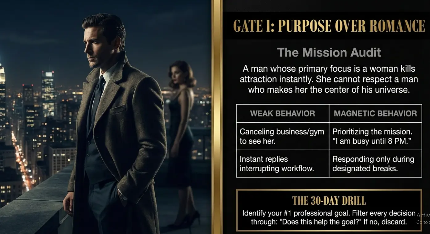 Gate I: Purpose Over Romance page